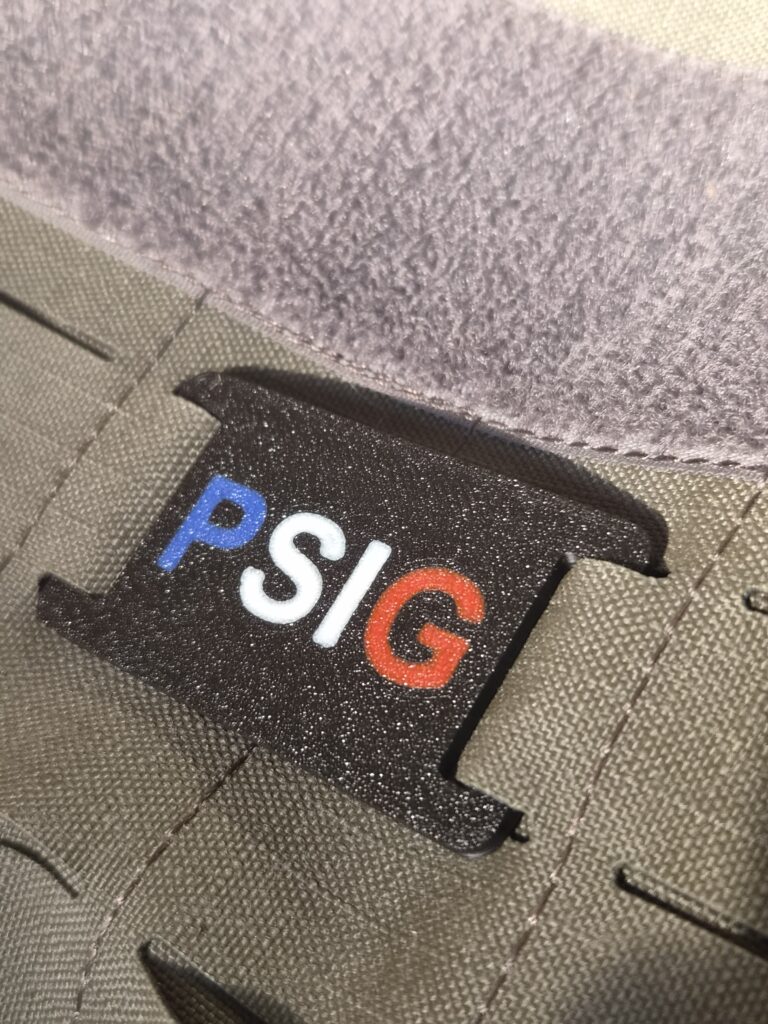 Marquage PSIG pour passant MOLLE