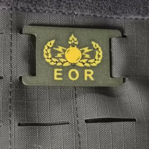 Plaque EOR – Fixation MOLLE